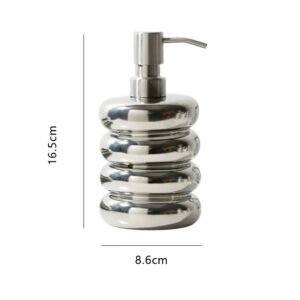 LENYVASEN Leo Silver Ceramic Dispenser