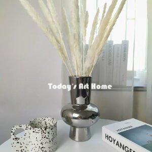 TODAYARTIST Seraphine Electroplated Ceramic Vase for Homestay Decor