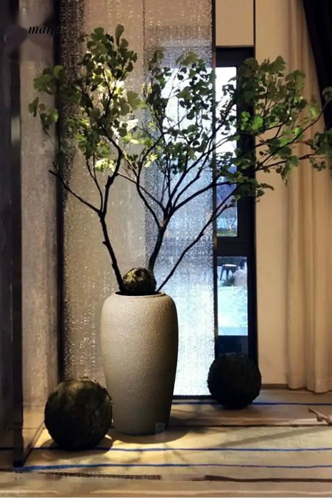 JOTO Retro Ceramic Large Vase Living Room Hotel Decoration - Image 17