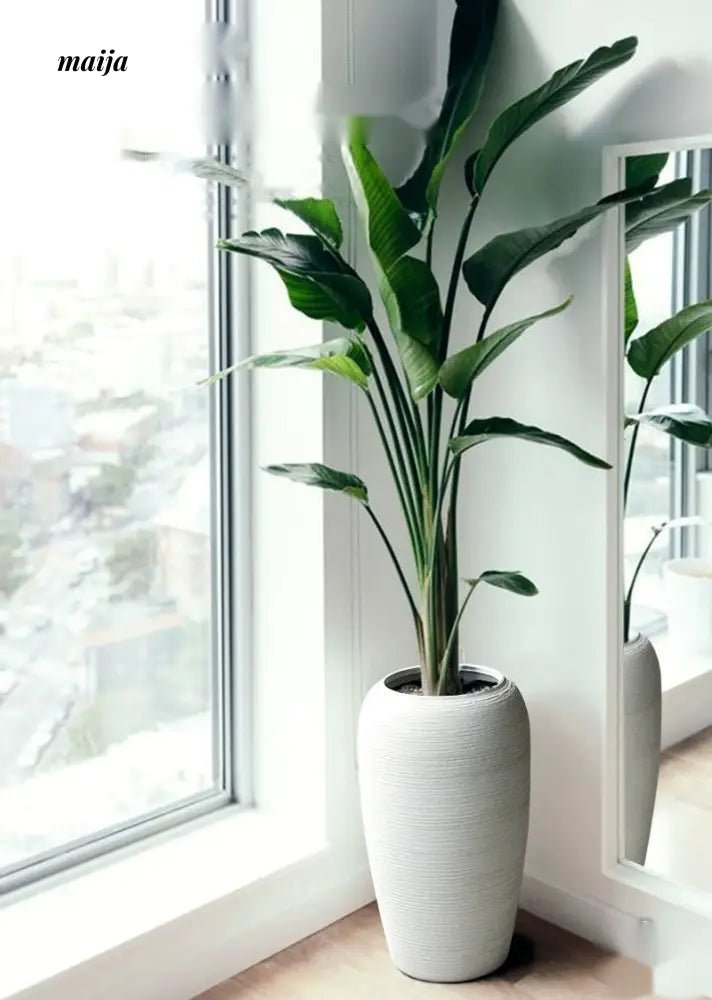 JOTO Retro Ceramic Large Vase Living Room Hotel Decoration - Image 3