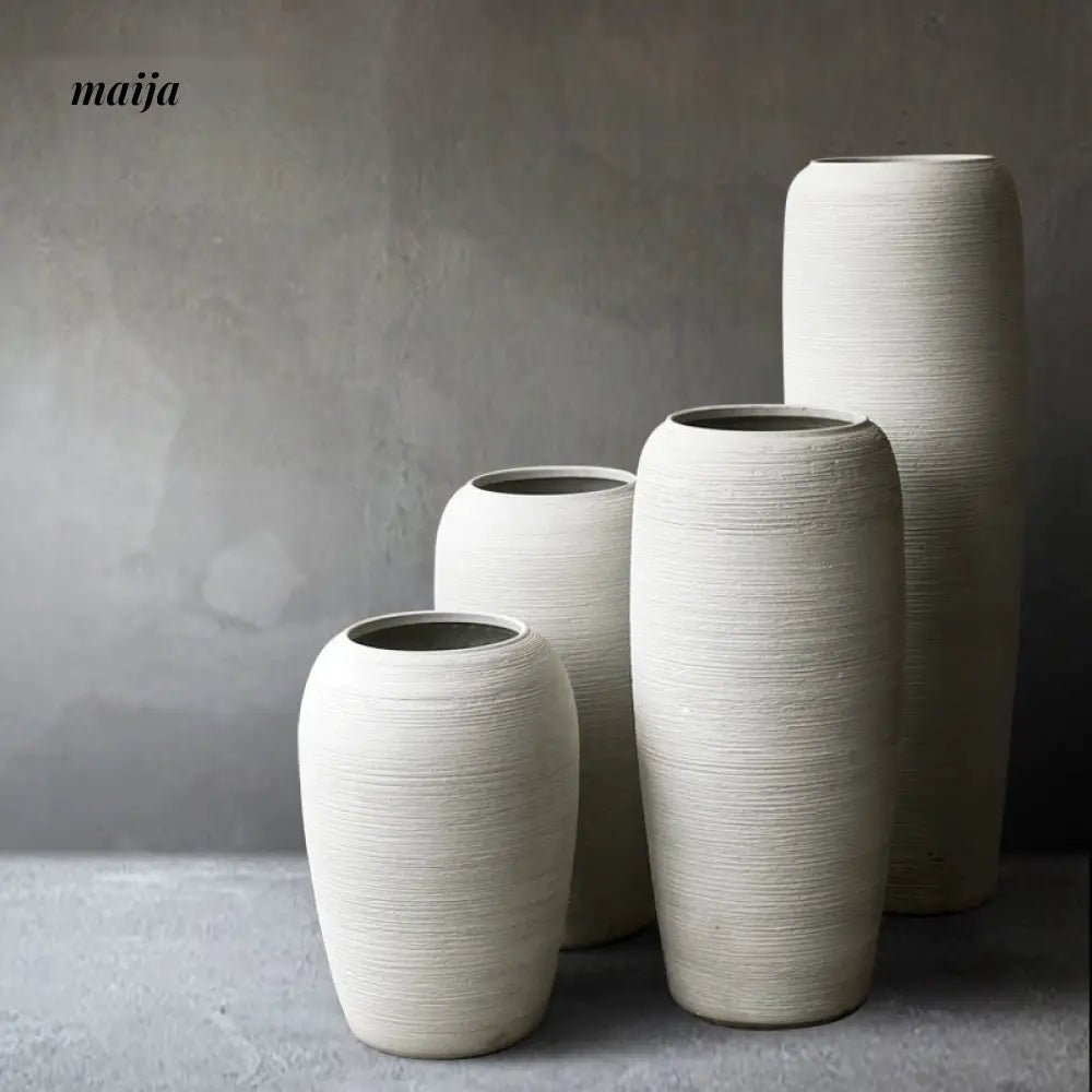 JOTO Retro Ceramic Large Vase Living Room Hotel Decoration - Image 32