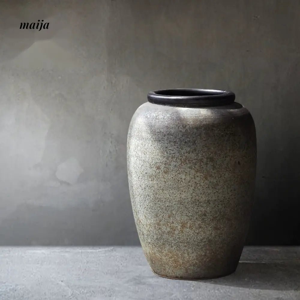 JOTO Retro Ceramic Large Vase Living Room Hotel Decoration - Image 44