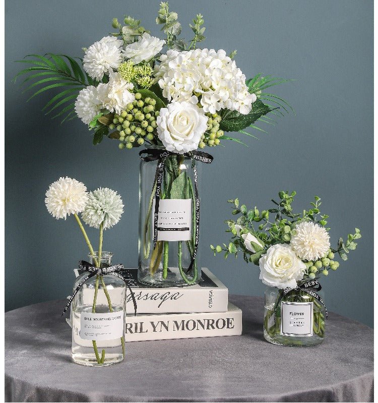 LIVETAI Athos Elegant Transparent Flowerpot Small Vase - Image 6