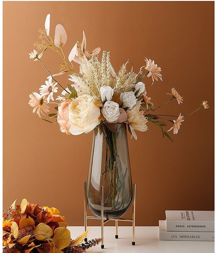 LIVETAI Athos Elegant Transparent Flowerpot Small Vase - Image 4