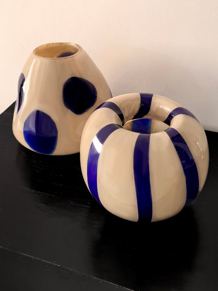 LIVETAI Callidora Elegant Glass Vase Dining Table Centerpiece