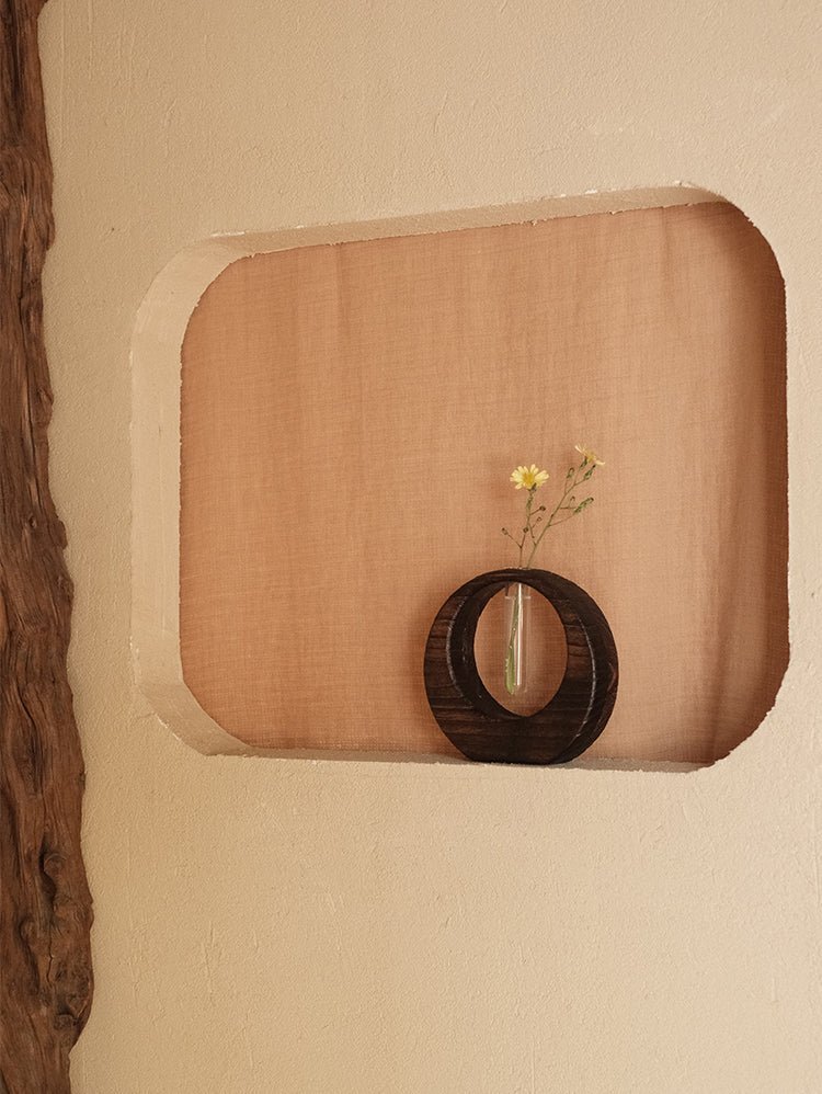 PAULOWNIA Akihiko Elegant Hydrolate Flower Jewelry Vase - Image 2