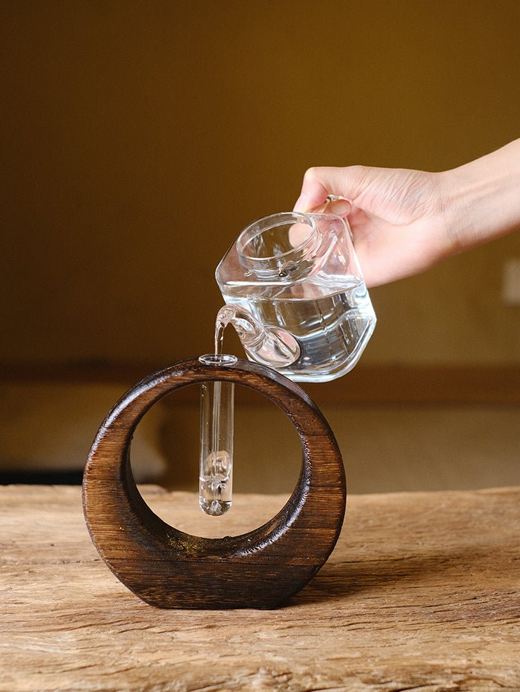 PAULOWNIA Akihiko Elegant Hydrolate Flower Jewelry Vase - Image 3