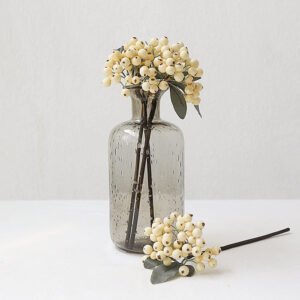 LIVETAI Elowen Elegant Transparent Floral Vase