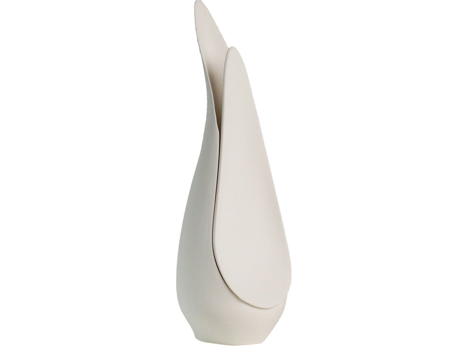 VAVINCI Alhambra Minimalist Modern White Ceramic Flower Vase - Image 8