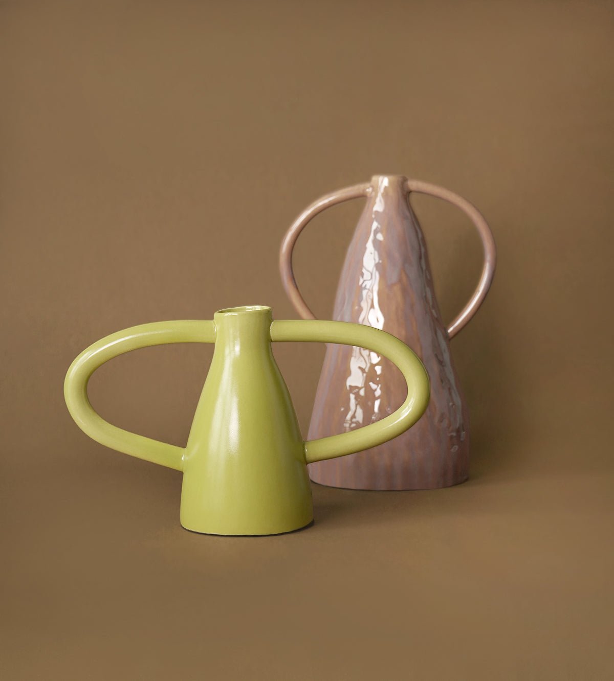 VAVINCI Amaya Elegant Double Ear Ceramic Vase - Image 5