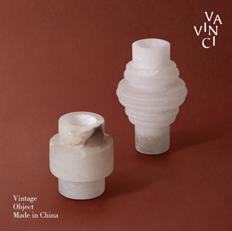 VAVINCI Hoshiko Elegant Natural Jade Vase