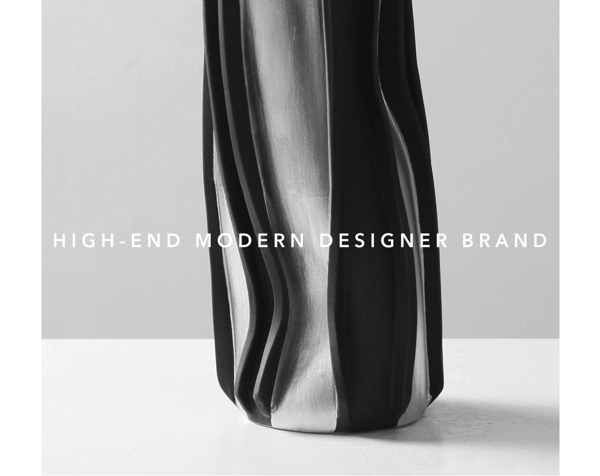 VAVINCI Isolde Striped Polkadot Handmade Ceramic Vase - Image 23