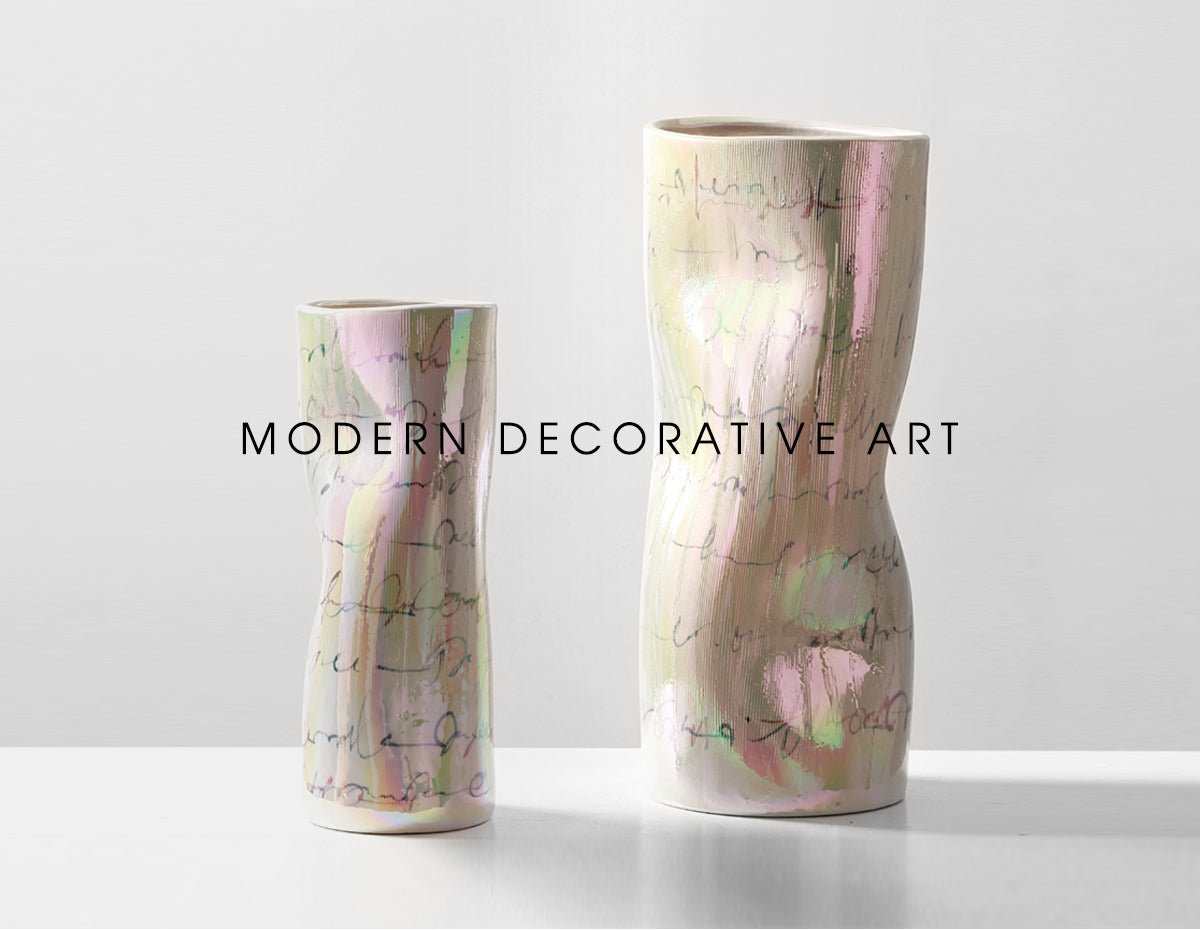 VAVINCI Isolde Striped Polkadot Handmade Ceramic Vase - Image 26