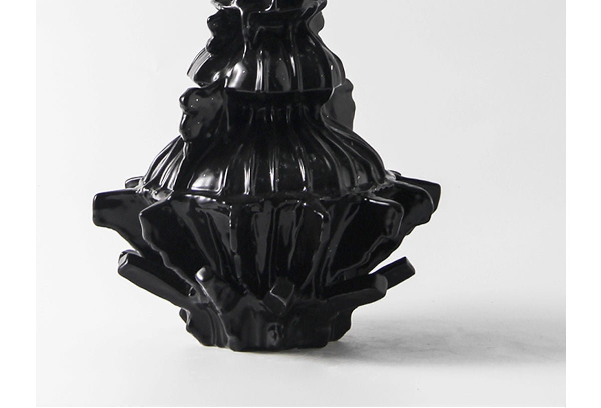 VAVINCI Keisuke Modern Simple Beige Art Grid Ceramic Flower Vase Decor - Image 15