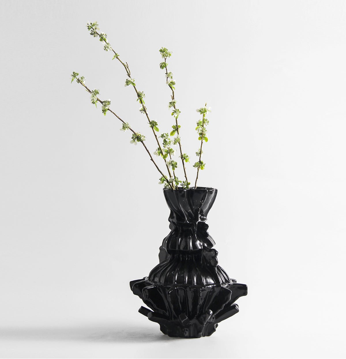 VAVINCI Keisuke Modern Simple Beige Art Grid Ceramic Flower Vase Decor - Image 16