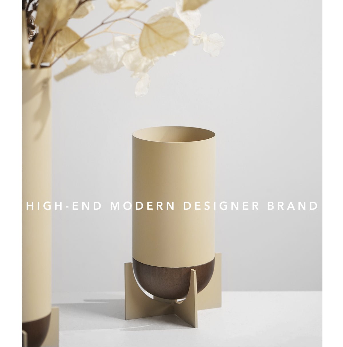 VAVINCI Marisabel Elegant Geometric Metal Vase - Image 11