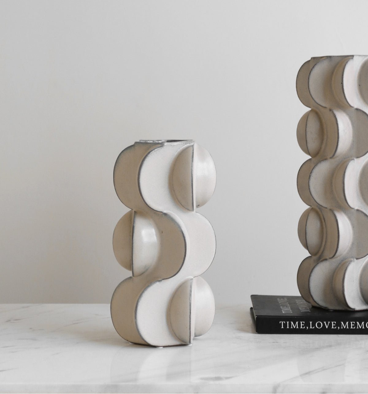 VAVINCI Marisol Elegant Geometric Ceramic Vase - Image 7