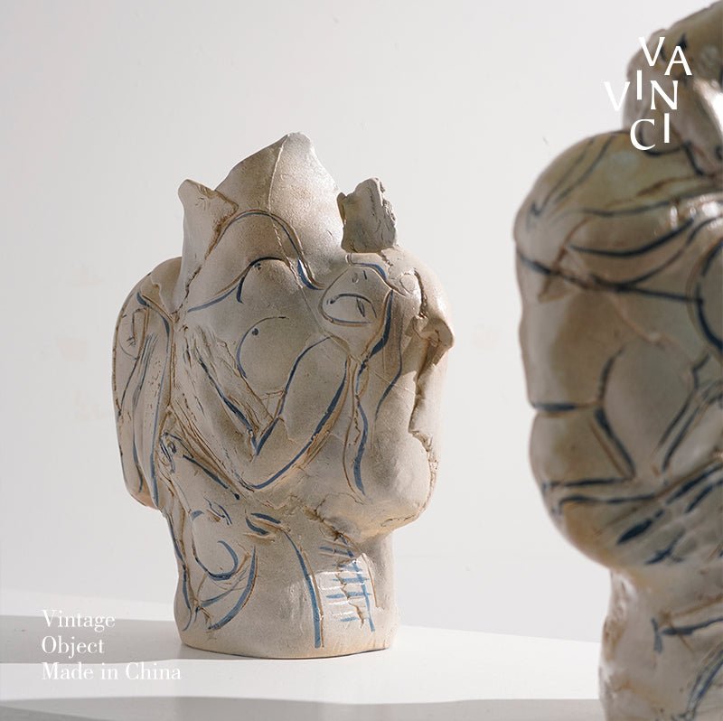 VAVINCI Zephyra Elegant Handmade Ceramic Vase - Image 8